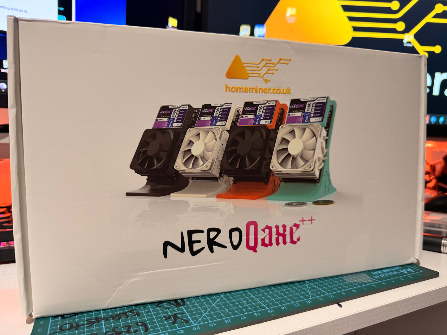 NerdQaxe++ Home Bitcoin Miner – 4.8TH/s Low-Power Open-Source ASIC | Quiet & Efficient Home BTC Mining